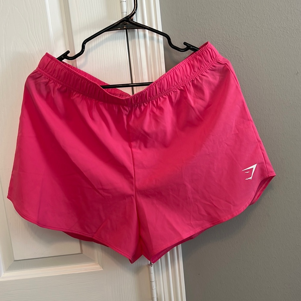 Gym Shark pink shorts